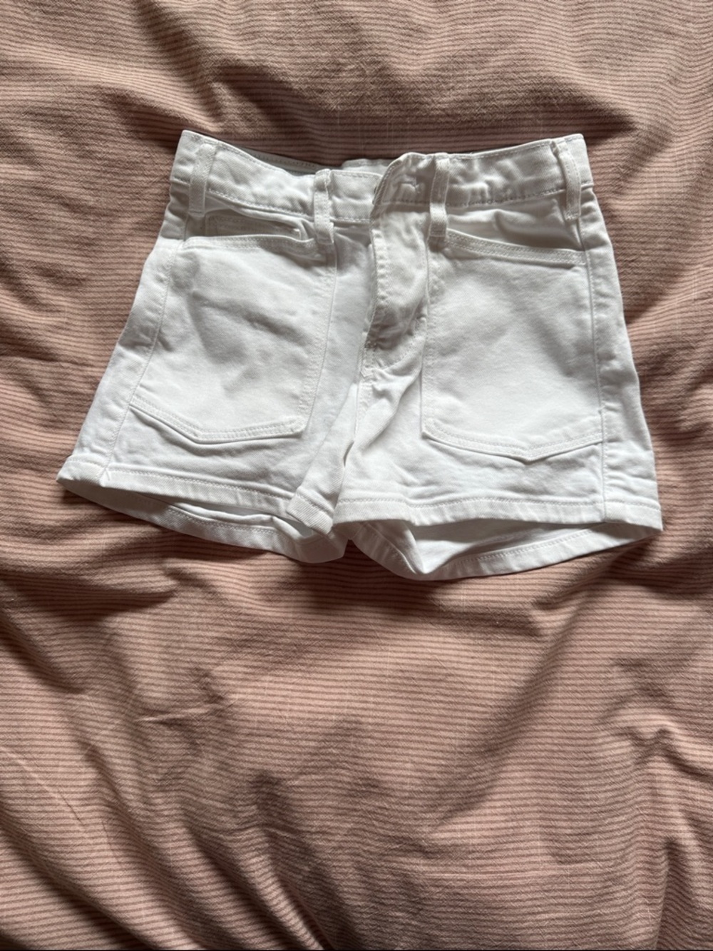 Classic White Girl’s Denim Shorts